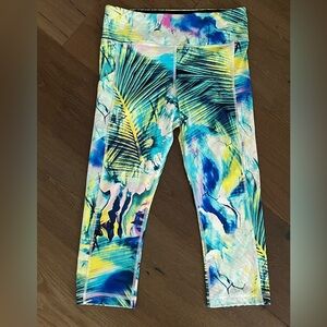 Soma Athletic Workout Running Leggings 7/8 One Side Pocket Length Size Medium